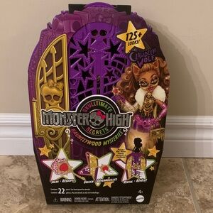 Monster High Skulltimate Secrets Hollywood Mysteries Set - Clawdeen Wolf 22 part